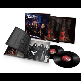 SAVATAGE Streets (A Rock Opera) 2LP BLACK [VINYL 12"]